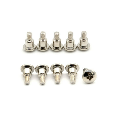 【Trjgtas】 10Pcs Metal Steering Screw M3X4.1 7263 for ZD -10 DBX10 10421-S 9102 1/10 RC Car Spare Parts Accessories