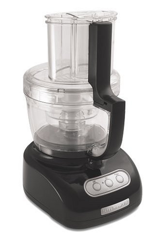 KitchenAid Onyx Black 12-Cup 700 Watt Ultra Wide Mouth Food Processor