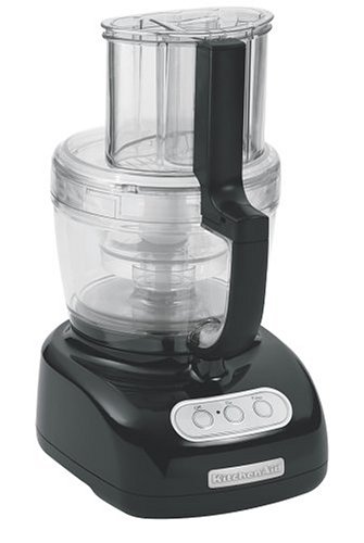 KitchenAid Onyx Black 12-Cup 700 Watt Ultra Wide Mouth Food Processor thumbnail