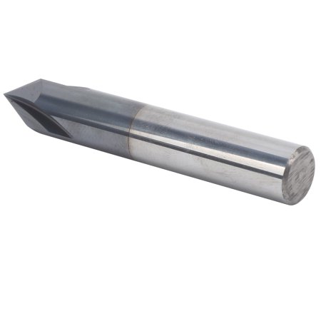 Chamfering Milling Cutter  Simple to Operate CNC Milling Cutter Professional 3 Flute Chamfer Milling Cutter for Industrial Supplies D12 X 60? X 75L