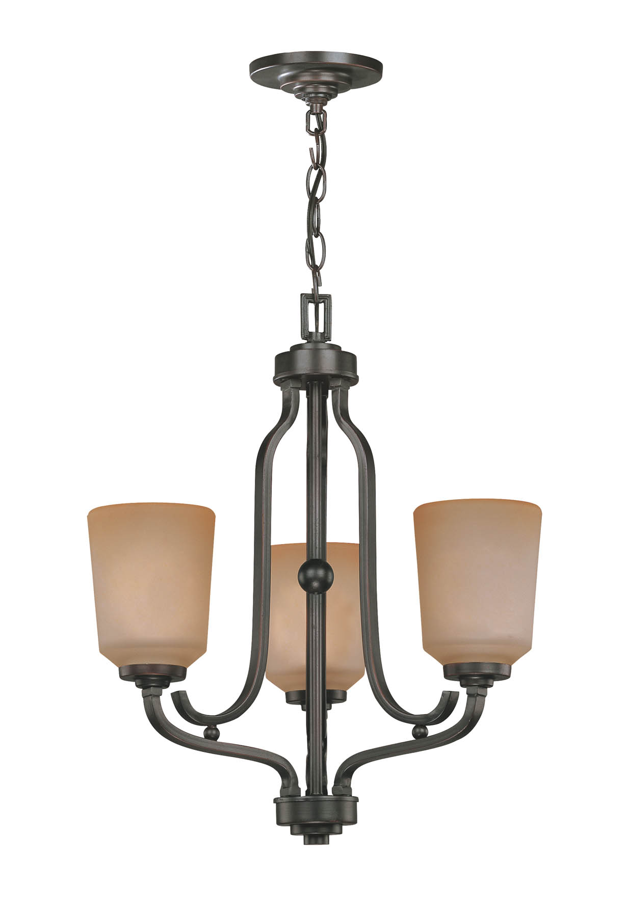 Lite Source Rupert 16 Inch 3 Light Mini Chandelier Rupert - LS-19743 - Traditional