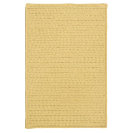 Simple Home Solid Rug by Colonial Mills in Banana (Size 2'W X 5'L)
