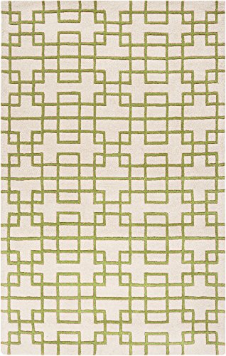 Surya G-5075 Goa Contemporary Geometric Rectangle Cream 2' X 3' Area Rug