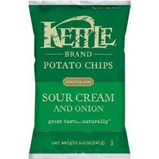 Kettle Sour Cream and Onion Chips 48x 8.5Oz