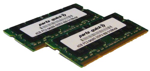 8GB 2x 4GB DDR2 PC2-6400 800MHz 200 Pin SODIMM Laptop Memory RAM for HP Pavilion Notebook Dv7-1021 1022 1023 1024 1025 1026 1027 1029 1030 1031 1032 1