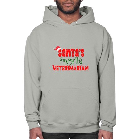 Santas Favorite Veterinarian Style 1136# - Christmas- Hoodie