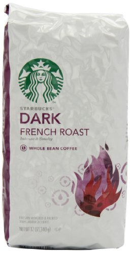 Starbucks Espresso Roast Dark Roast Whole Bean Coffee, 12-Ounce Bag (Pack of 6) thumbnail