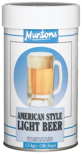 Muntons American Style Light Lager Beer Making Kit  Beer Making Ingredient Kit