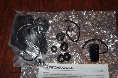 Wireless Bluetooth Handsfree Headset for Acer BeTouch E140 - Sprint Kyocera Echo M9300 - Virgin Mobile BlackBerry Curve 8530 - Alltel Samsung DoubleTa thumbnail