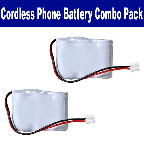 GE 2-6755 Cordless Phone Combo-Pack Includes: 2 X UL122 Batteries thumbnail