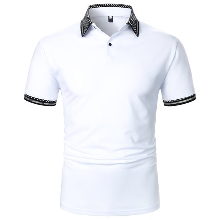 WZHKSN Men S Graphic White Short Sleeve T-Shirt L