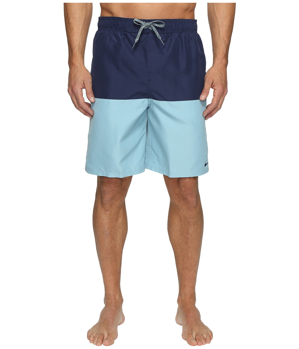 Nike - Core Split 9 Volley Shorts (Midnight Navy) Men's Swimwear