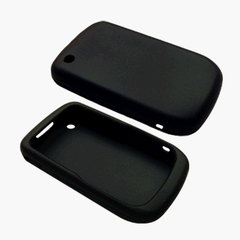 Cbus Wireless Black Silicone Case / Skin / Cover & Car Charger for RIM BlackBerry Curve 3G 9330 / 9300 / 8520 / 8530 thumbnail