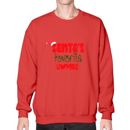 Santas Favorite Umpire Style 1136# - Christmas- Sweatshirt - Crew