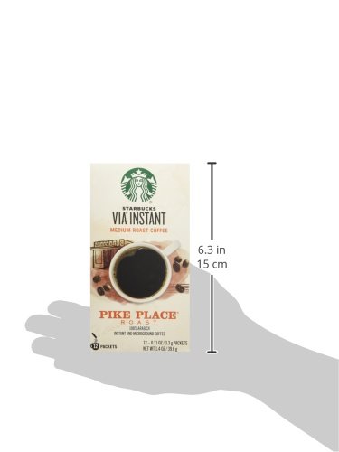 Starbucks VIA Ready Brew Pike Place Roast Coffee 12 Count - Pack of 2