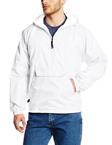 Charles River Apparel 9905 Classic Solid Pullover-White-M thumbnail