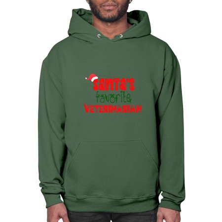 Santas Favorite Veterinarian Style 1136# - Christmas- Hoodie