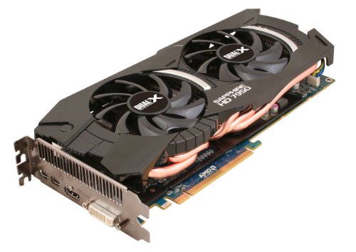 Sapphire Radeon HD 7950 3GB DDR5 HDMI / DVI-I / Dual Mini DP with Boost PCI-Express Graphics Card 11196-16-20G thumbnail