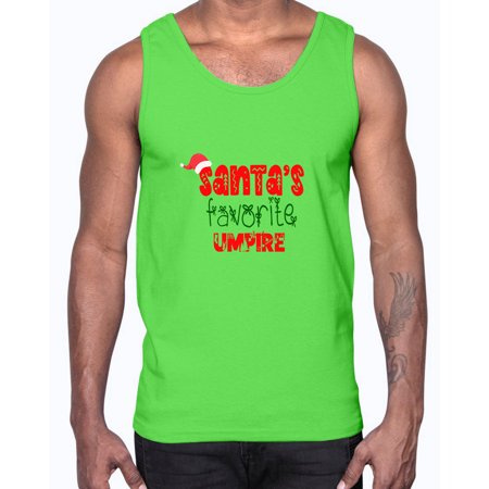 Santas Favorite Umpire Style 1136#- Christmas- Cotton Tank