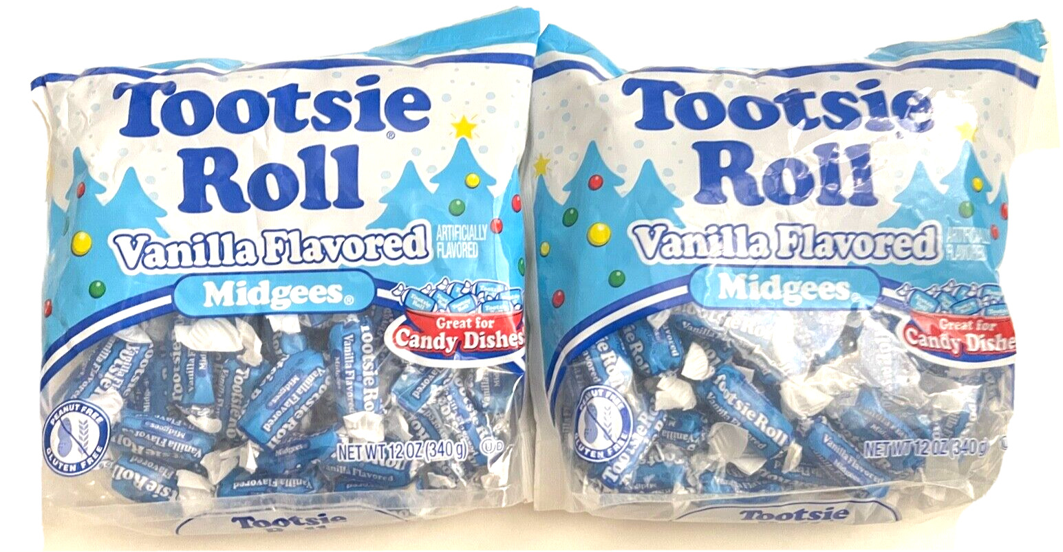 Tootsie Roll Vanilla Flavored Midgees