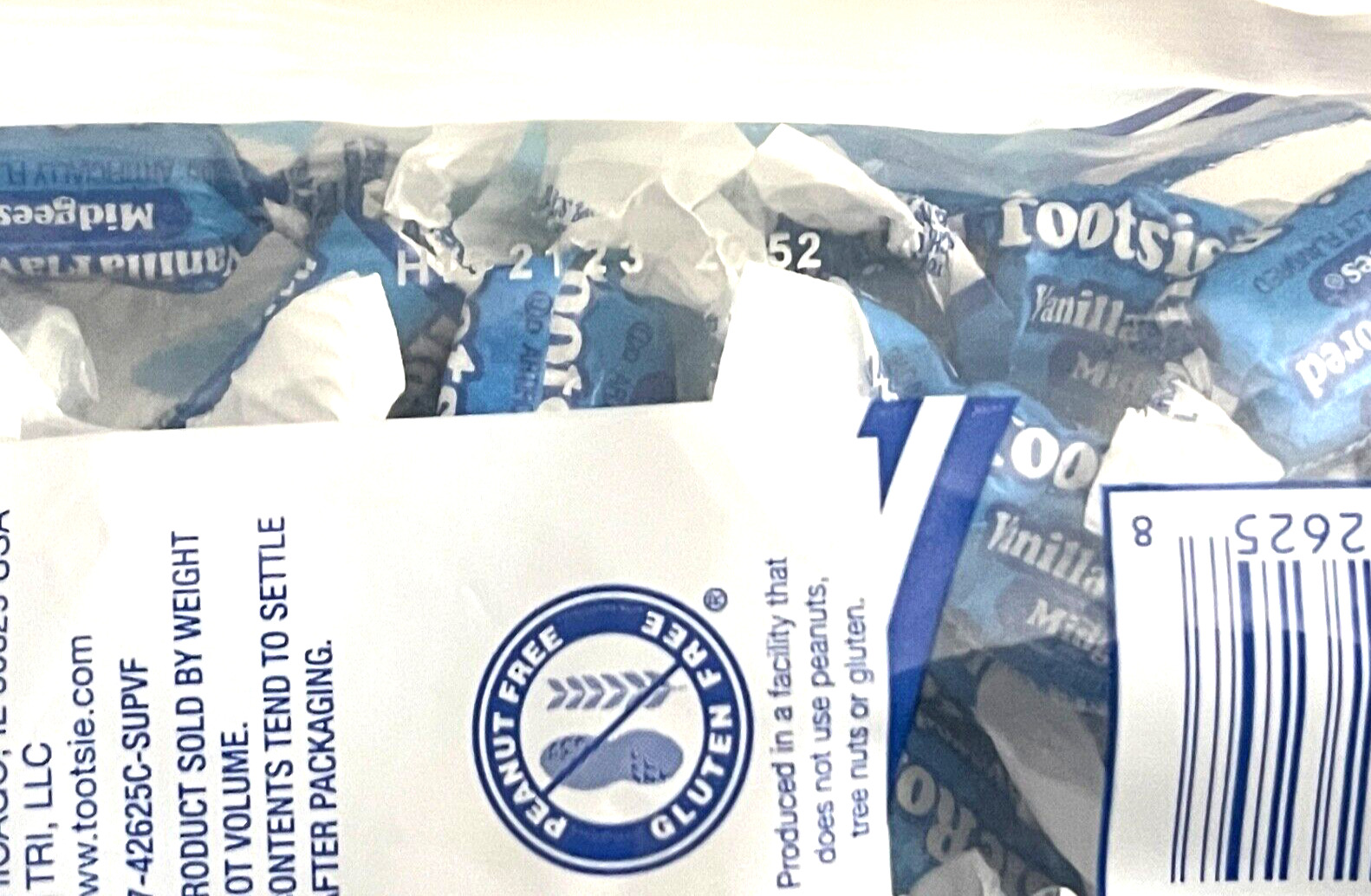 Tootsie Roll 12 Oz Christmas Vanilla Midgees thumbnail