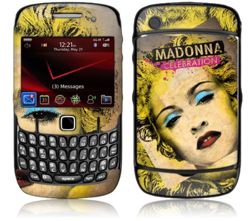 MusicSkins, MS-MD40044, Madonna - Celebration, BlackBerry Curve (8520/8530), Skin