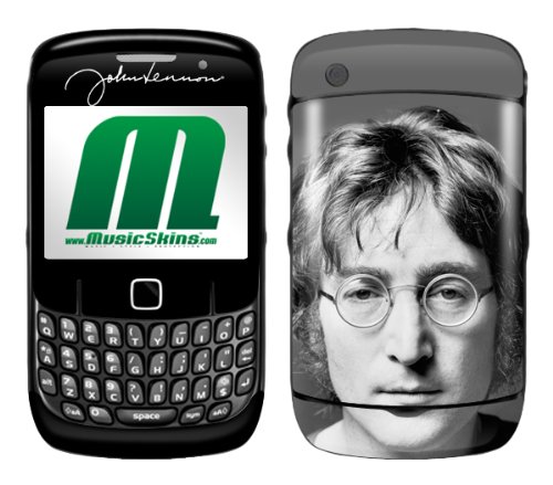 MusicSkins, MS-JL30044, John Lennon - Portrait, BlackBerry Curve (8520/8530), Skin