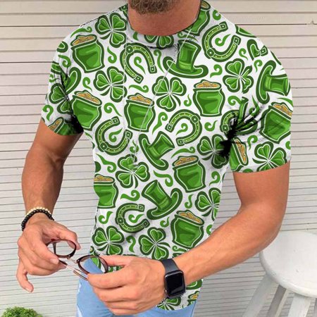 YOTAMI Mens T-shirts Unisex Daily T Shirt 3D Print Graphic Prints Short Sleeve Tops Casual Blouse Casual White L XL XXL XXXL