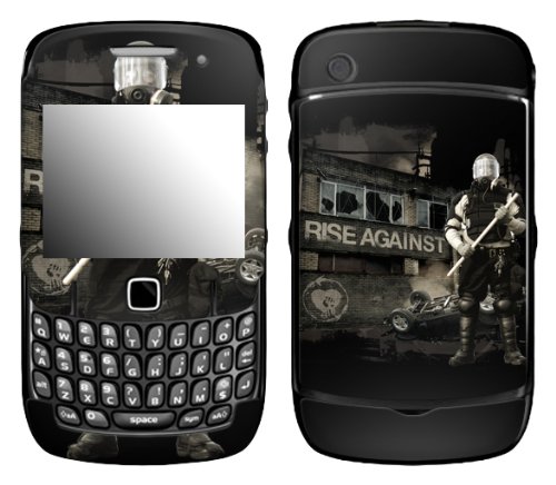 MusicSkins, MS-RISA30044, Rise Against - Riot City, BlackBerry Curve (8520/8530), Skin