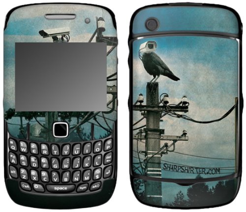 MusicSkins, MS-SHRP30044, Sharp Shirter - Hawkeye, BlackBerry Curve (8520/8530), Skin