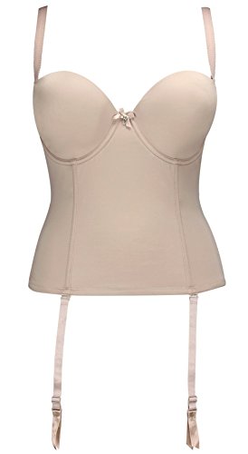 Parfait 4807-EN Jeanie European Nude Contour Strapless Bustier thumbnail