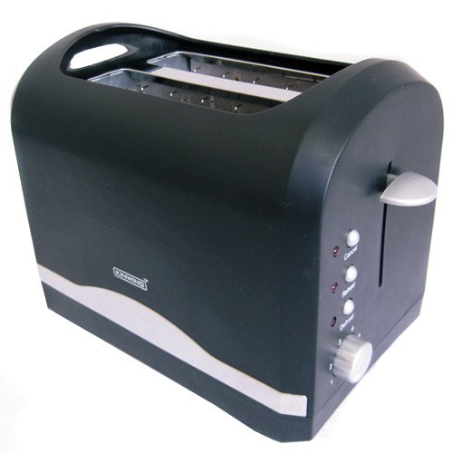 Kinwing KT-3070 750-Watt 2-Slice Wide Slot Toaster W/Removable Crumb Tray, Defrost/Reheat/Cancel Function thumbnail