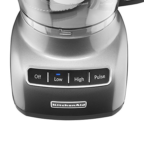 KitchenAid KFP0922CU 9-Cup Food Processor with Exact Slice System - Contour Silver thumbnail