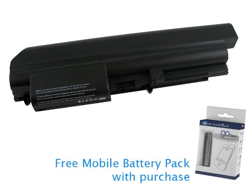 IBM Thinkpad R61 7751 CTO Battery 58Wh, 5200mAh with Free Mobile Battery Pack