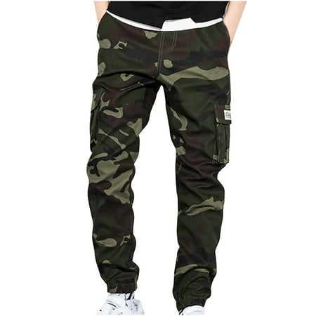 Mens Pants Clearance Men S Autumn New Camouflage Plus Size Trousers and Feet Pants Loose