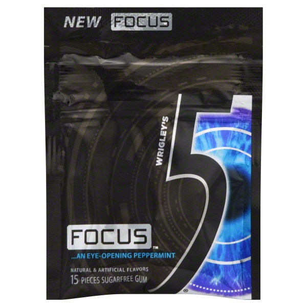 5 Gum Focus Peppermint