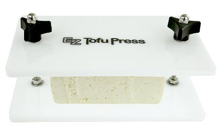 EZ Tofu Press - Removes Water from Tofu for Better Flavor and Texture. Comes with Bonus Nasoya Tofu Coupons.
