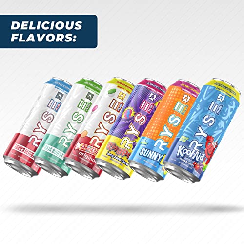 RYSE Fuel Sugar Free Energy Drink | Vegan Friendly  Gluten Free | No Fillers & No Artificial Colors | 0 Calories | 200mg Natural Caffeine | 12 Pack (T thumbnail
