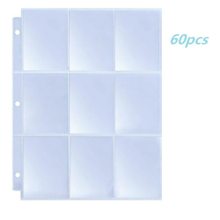 DDgui New Upgraded Transparent Jiugongge 3 Hole Positive and Negative Card Sleeve Loose Leaf DDgui LBB220922-6222