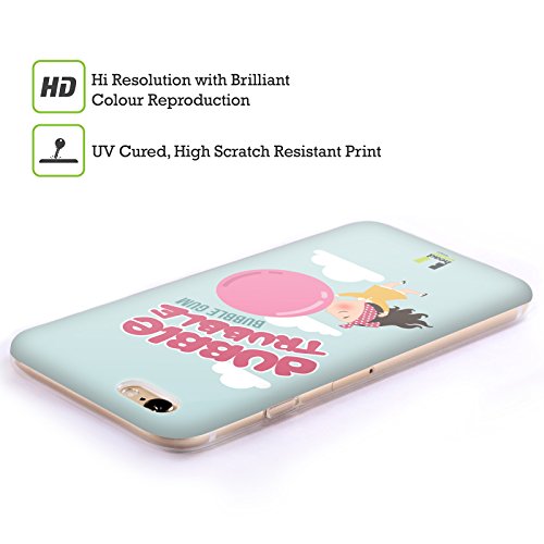 Head Case Designs Dubble Trubble Bubble Gum Vintage Ads Soft Gel Back Case Cover for Sony Xperia J ST26i