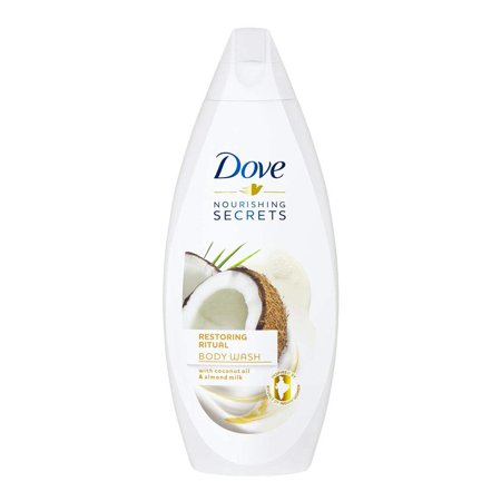 Dove Restoring Ritual Body Wash  Coconut Oil Almond Milk Shower Gel  500 ML  1Pcs