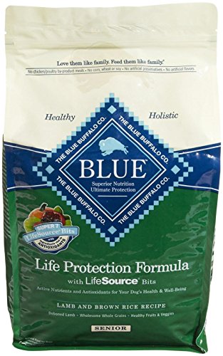 Blue Buffalo Blue Dog Senior Lamb Formula Food, 6 Lb.
