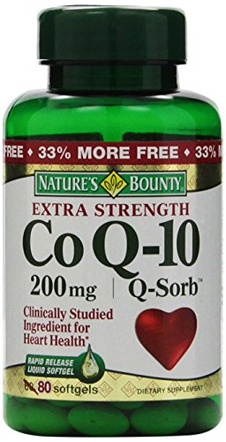 Nature's Bounty Co Q-10, Extra Strength, 200mg Bonus (value Size), 80 Softgels