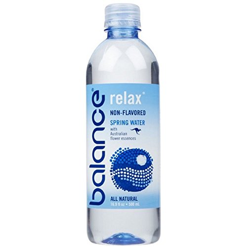 Balance Relax Non Flavored Spring Water, 16.9 Fluid Ounce -- 12 per Case.