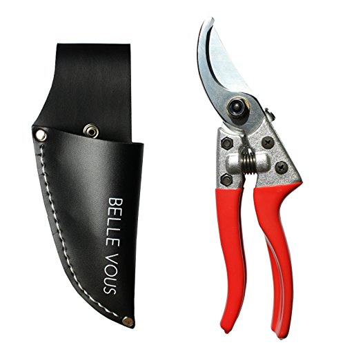 Pruning Shears - Best Pruning Tools,Pruning Snip,Tree Trimmer, Garden Shears, Hand Pruner-Included Protective Leather Case- Top Choice Bush, Shrub &am thumbnail