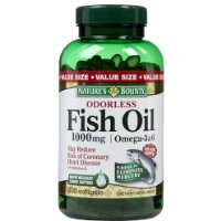 Nature's Bounty Odorless Fish Oil 1,000 Mg Softgels, 200 Ct Sold by HERO24HOUR Thank You