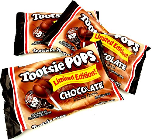 Tootsie Limited Edition Chocolate Pops, 13.2 Oz Bags in a BlackTie Box (Pack of 3) thumbnail