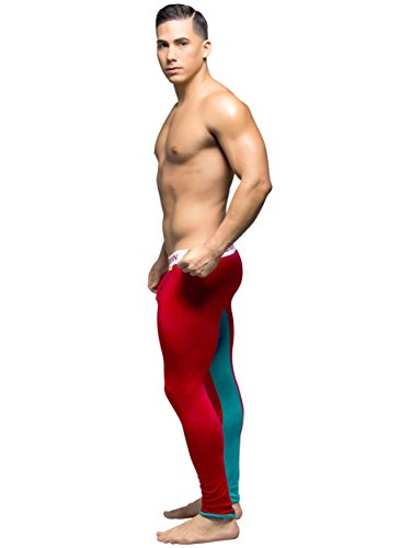 Andrew Christian Men's Holiday Action Boxer, Red, Large thumbnail
