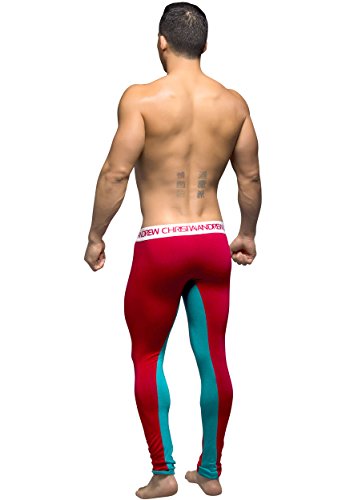 Andrew Christian Men's Holiday Action Boxer, Red, Large thumbnail