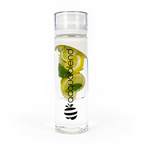 Acquablend ® Premium 24oz Twist Top Fruit Infuser Water Bottle. Create Your Own Naturally Flavored Fruit Infused Water, Juice, Iced Tea & Sparklin thumbnail